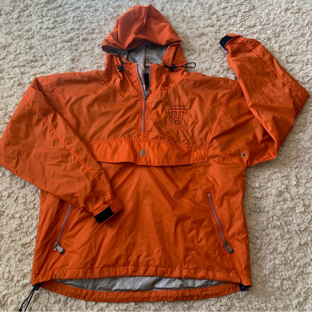 Tennessee Volunteers vintage windbreaker pullover adult small runs big